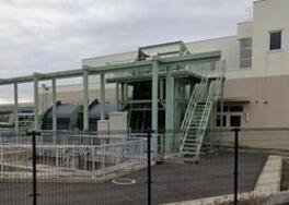 布佐ポンプ場内