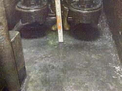 堆積物撤去完了後写真