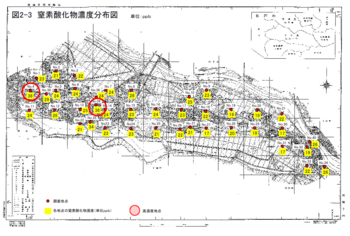 窒素酸化物濃度線図（令和6年度）
