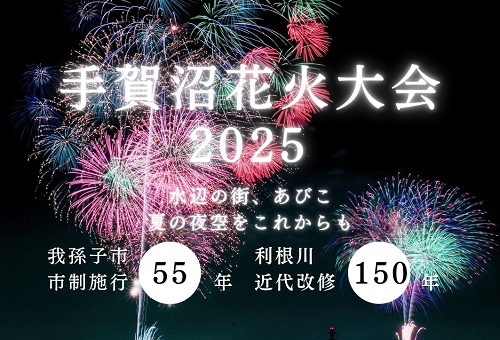 手賀沼花火大会の写真