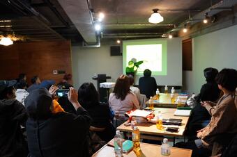 手賀沼100人カイギの様子