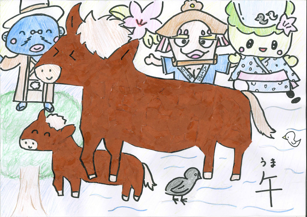 我孫子第一小学校の作品画像（1）