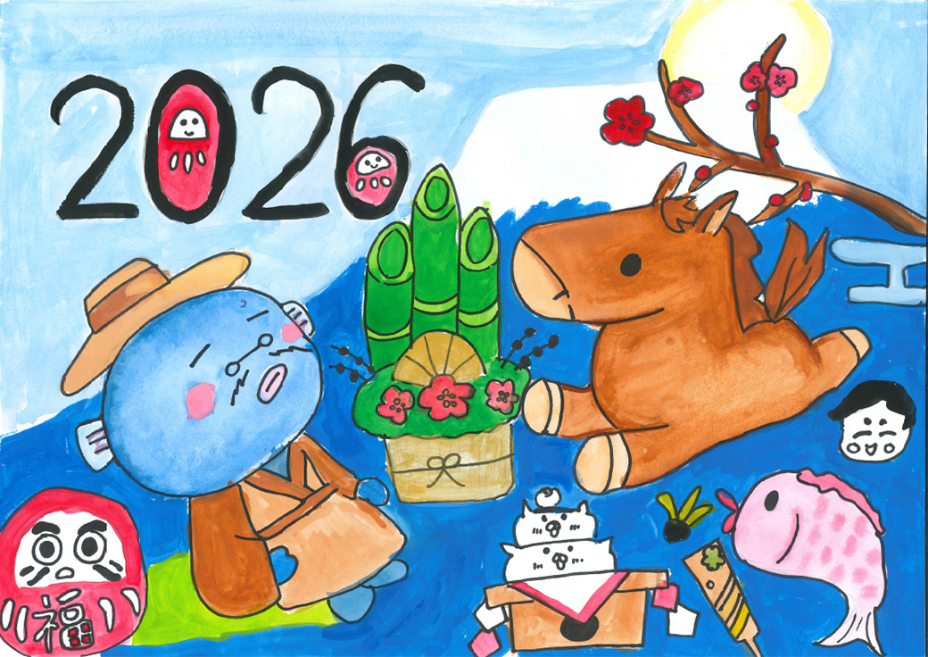 湖北台西小学校6年（3）の作品画像